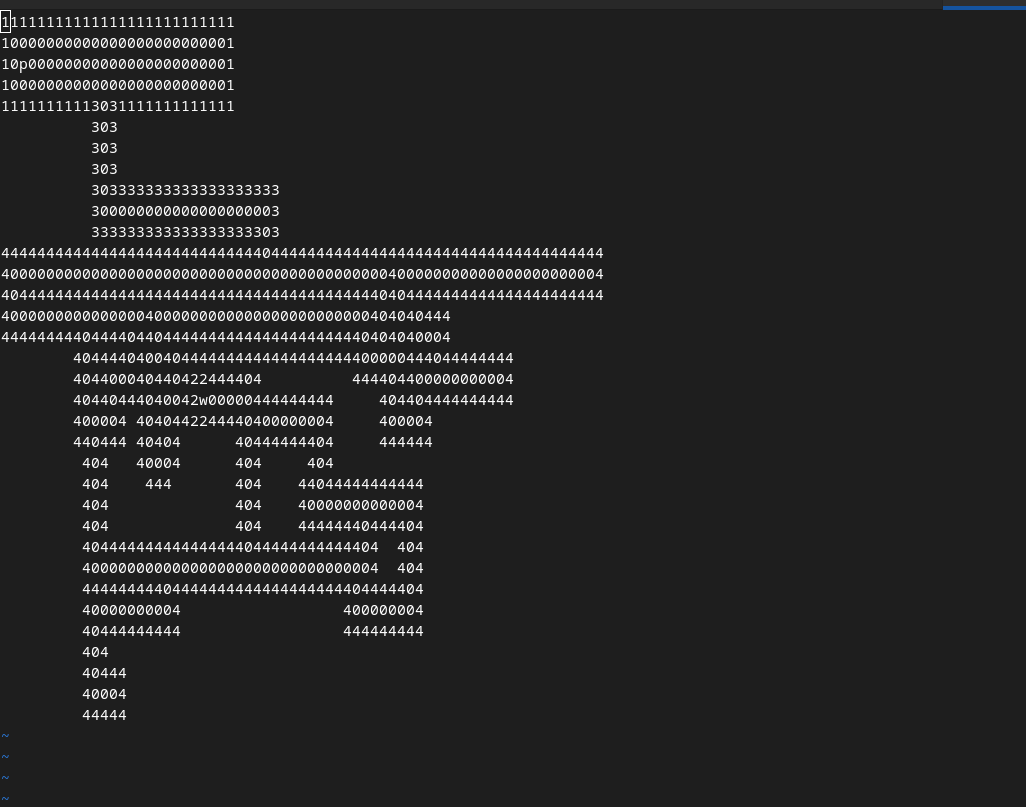 Procedurally generated maze